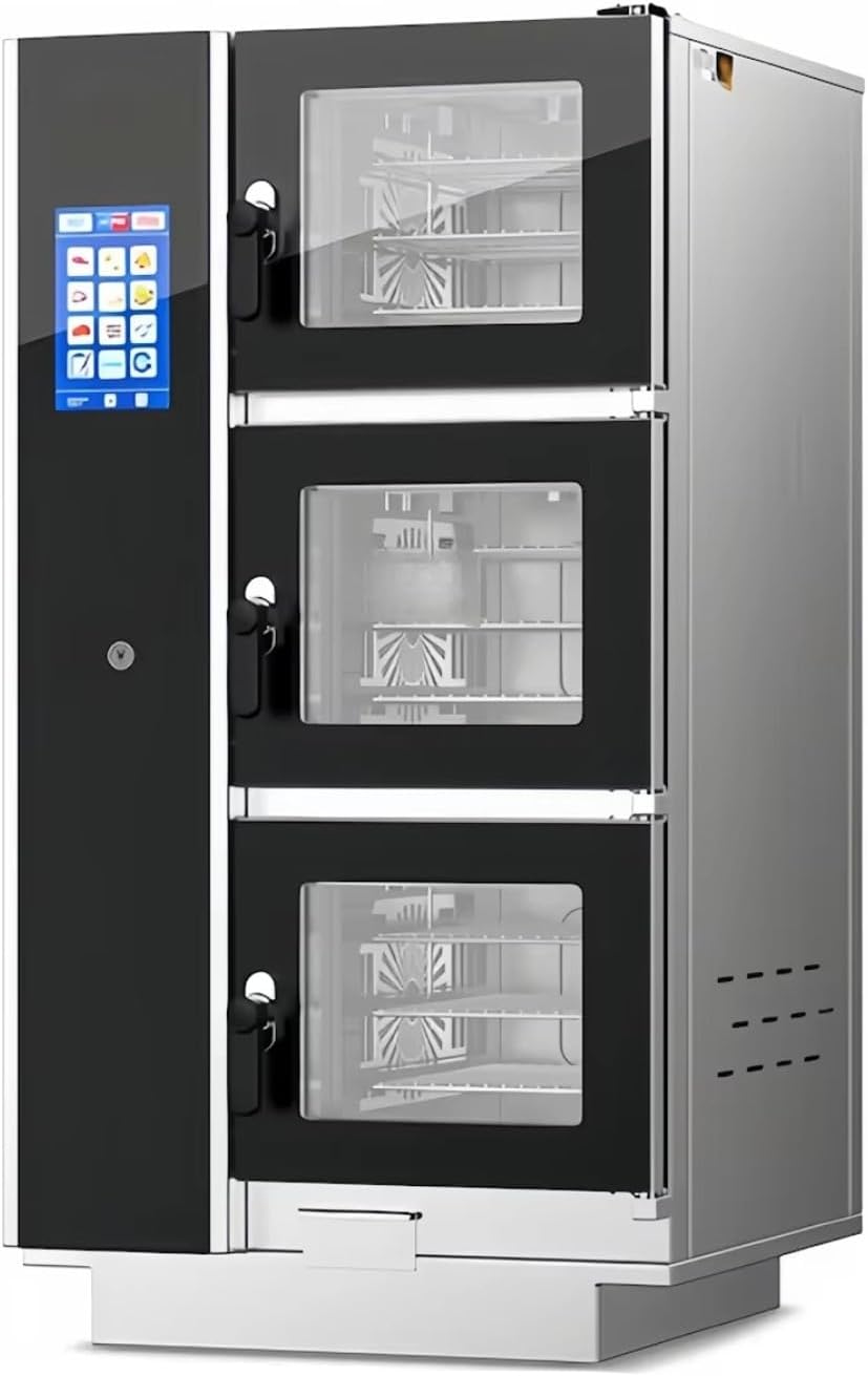 Commercial Convection Oven, Large Capacity Industrial Oven with High Efficiency Heating & Air Circulation System, for Restaurant & Bakery Professionals