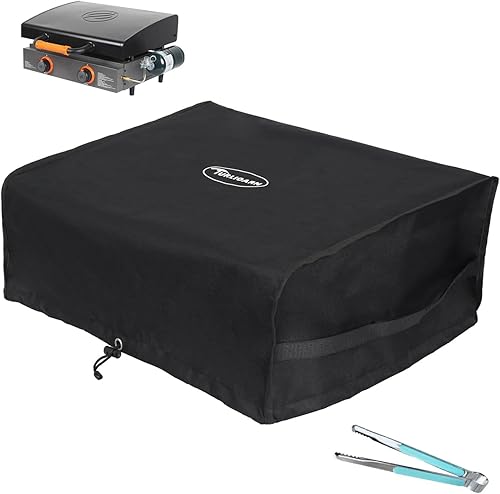Miniatura 7 de Blackstone - Cubierta para parrilla de 17 pulgadas, resistente a la abrasión 600D, resistente al desgarro, resistente al agua y a la decoloración,