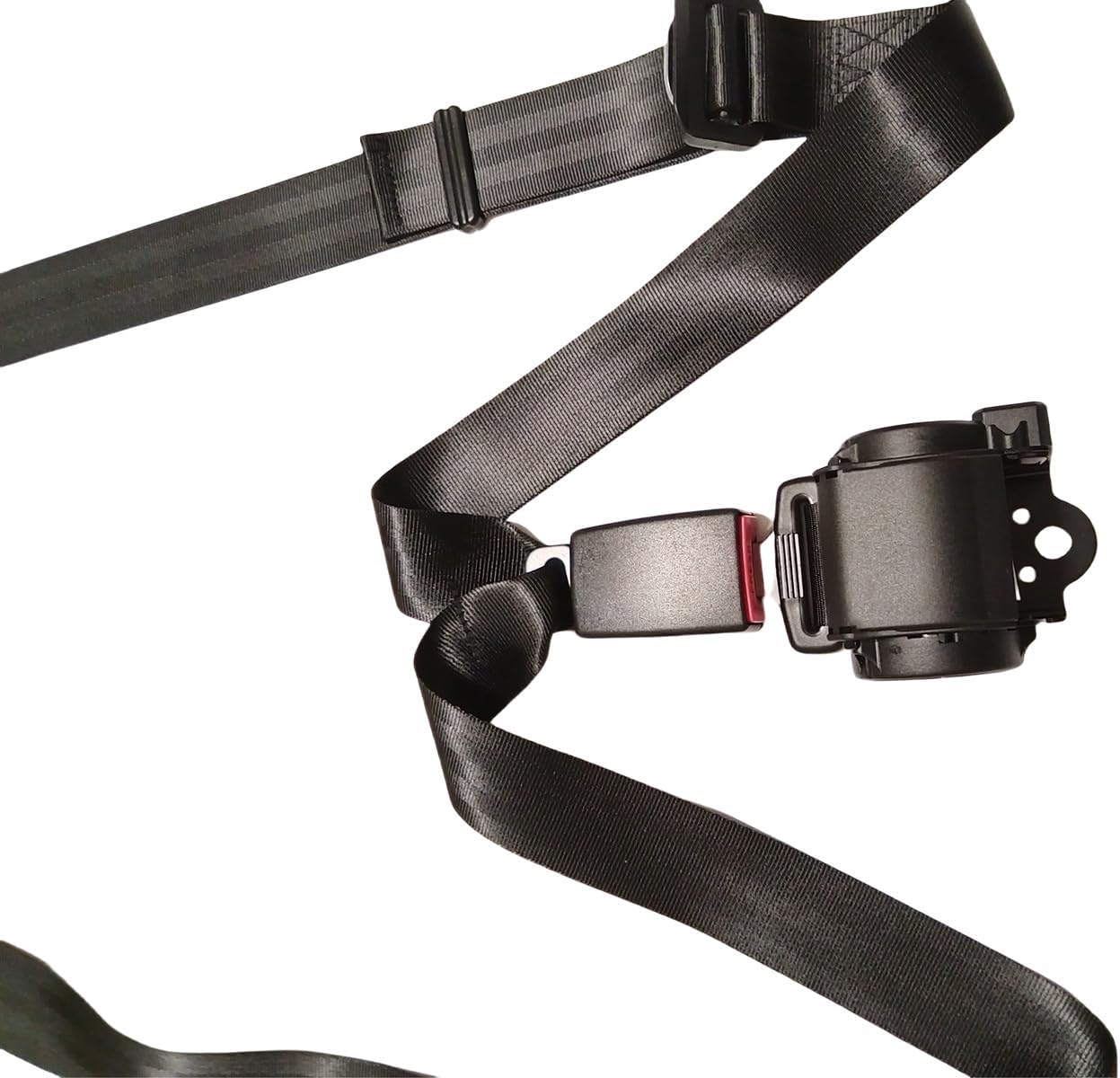 Yakitoko Quick Buckle Harness with Adjustable for UTV ATV Go Kart Excavator Skid Loader Backhoe Dozer Telehandler Lawn Mower Black