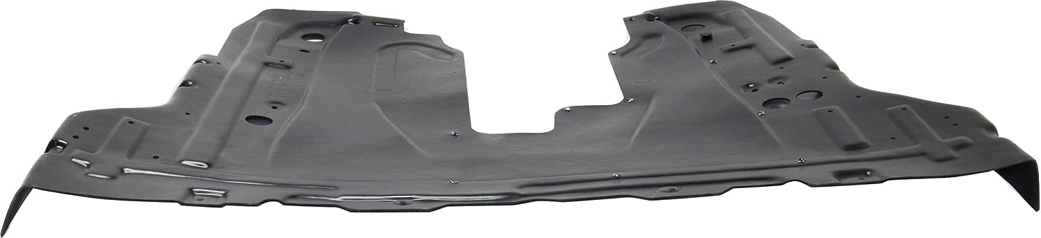 Compatible with 12-17 Buick Verano Engine Splash Shield Under Cover/Air Deflector w/Aluminum Pad