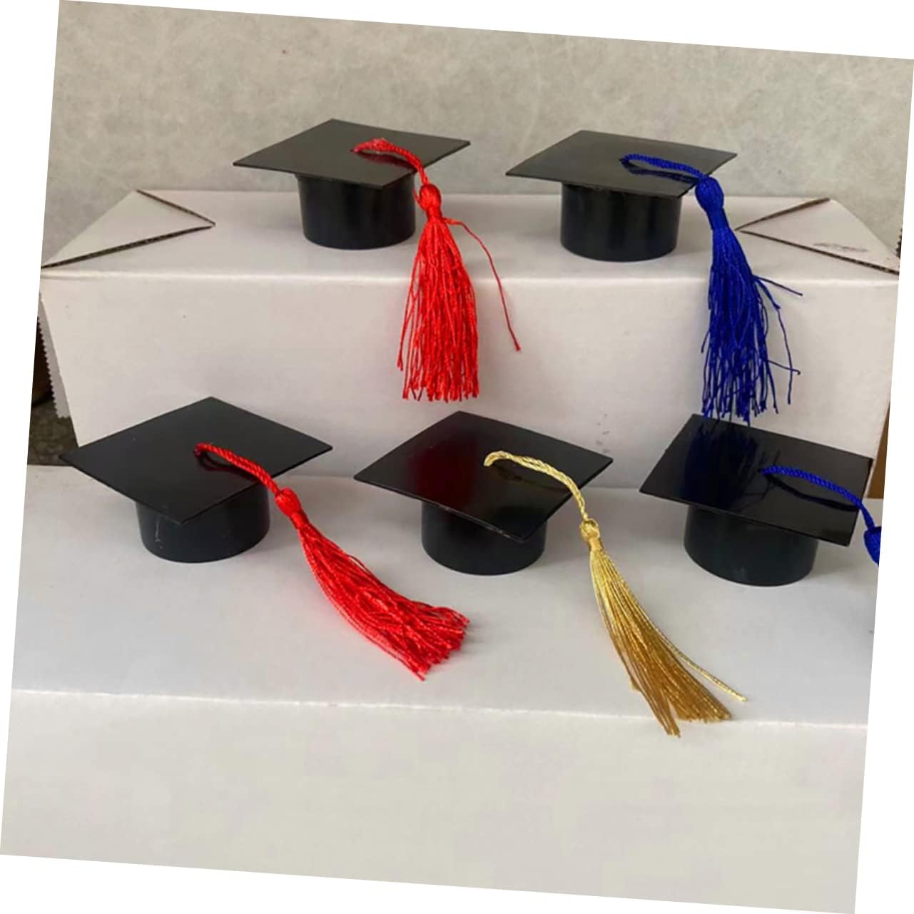 Zerodeko Sets Graduation Party Favors Candy Boxes Large Bulk Hat Boxes Grad Caps Decorations Pcs