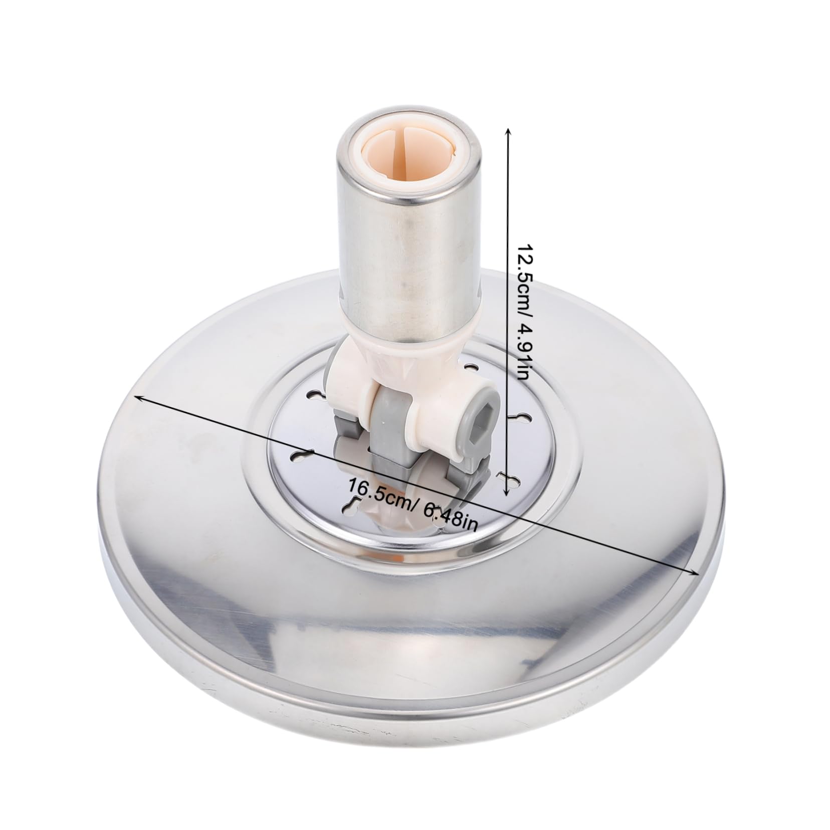 Zerodeko Household Mop Replacement Base Spinning Mop Head Disc for Effortless Tile Floor Cleaning Optimized Round Design for Enhanced Friction and Robust Construction