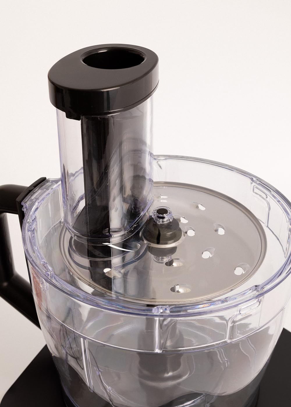 CREATE/CHEF CHOP/Procesador de alimentos negro/Robot de cocina multifunción, 10 modos, 3 velocidades, bol procesador 2L, cuchillas de acero inoxidable, 1100W