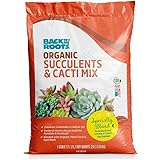 Back to the Roots 100% Organic Succulent & Cacti Mix (Value 25 Quart) | Made in the USA
