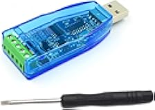 WWZMDiB USB to RS485 Converter Automatically Discriminate and Control Data Transmission Direction CH340 Original Chips，Transmission Distance up to 1200 Meters (Tested at 9600bps)