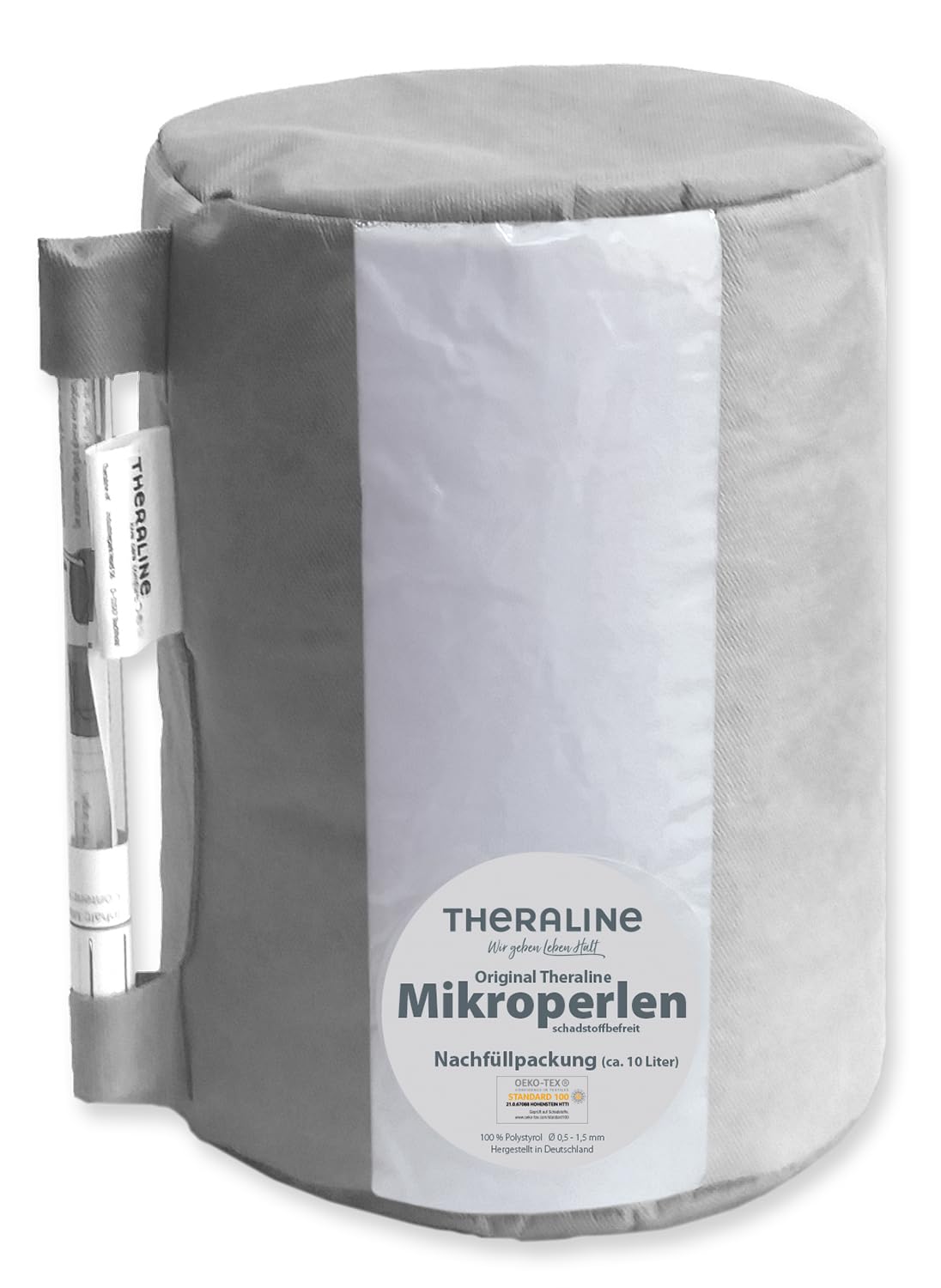 THERALINE Nachfüllpackung für Stillkissen Still-Zubehör 10 Liter, weiß