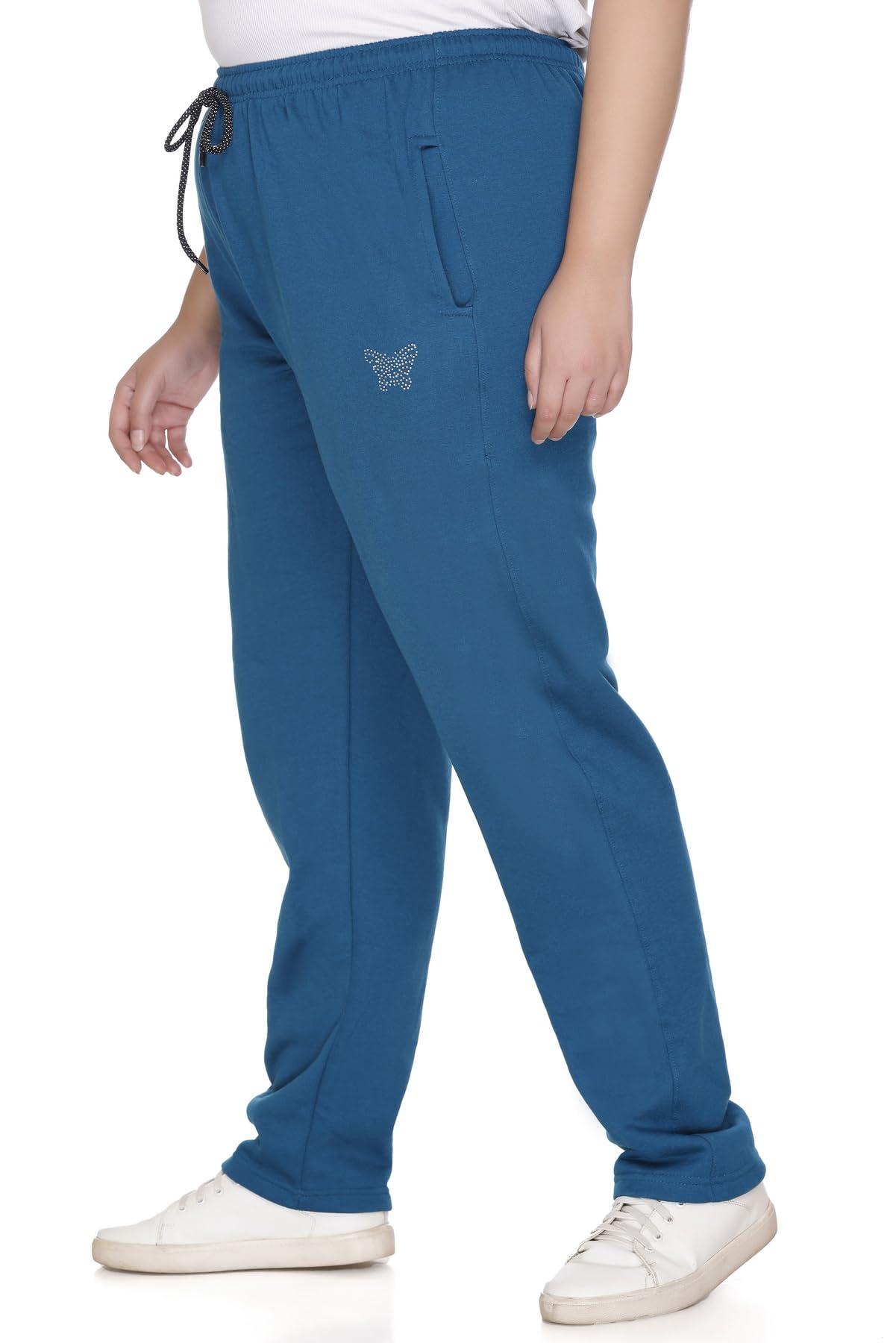 cupid Regular Fit Winter Warm Fleece Track Pants, Lower Sports Trousers for Night and Gym Wear-picture-31