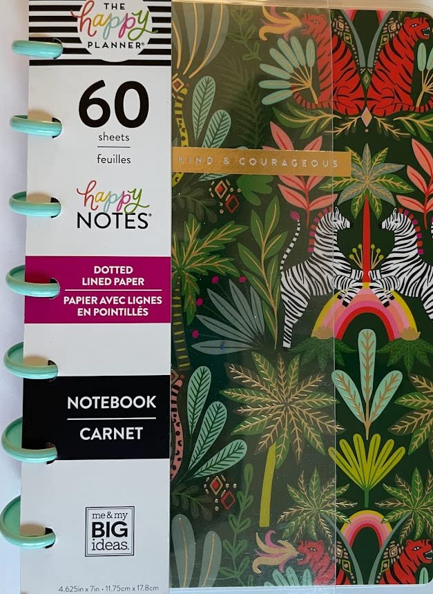 me & my BIG ideasHappy Planner NOTEBK JNGLE, Jungle Vibes