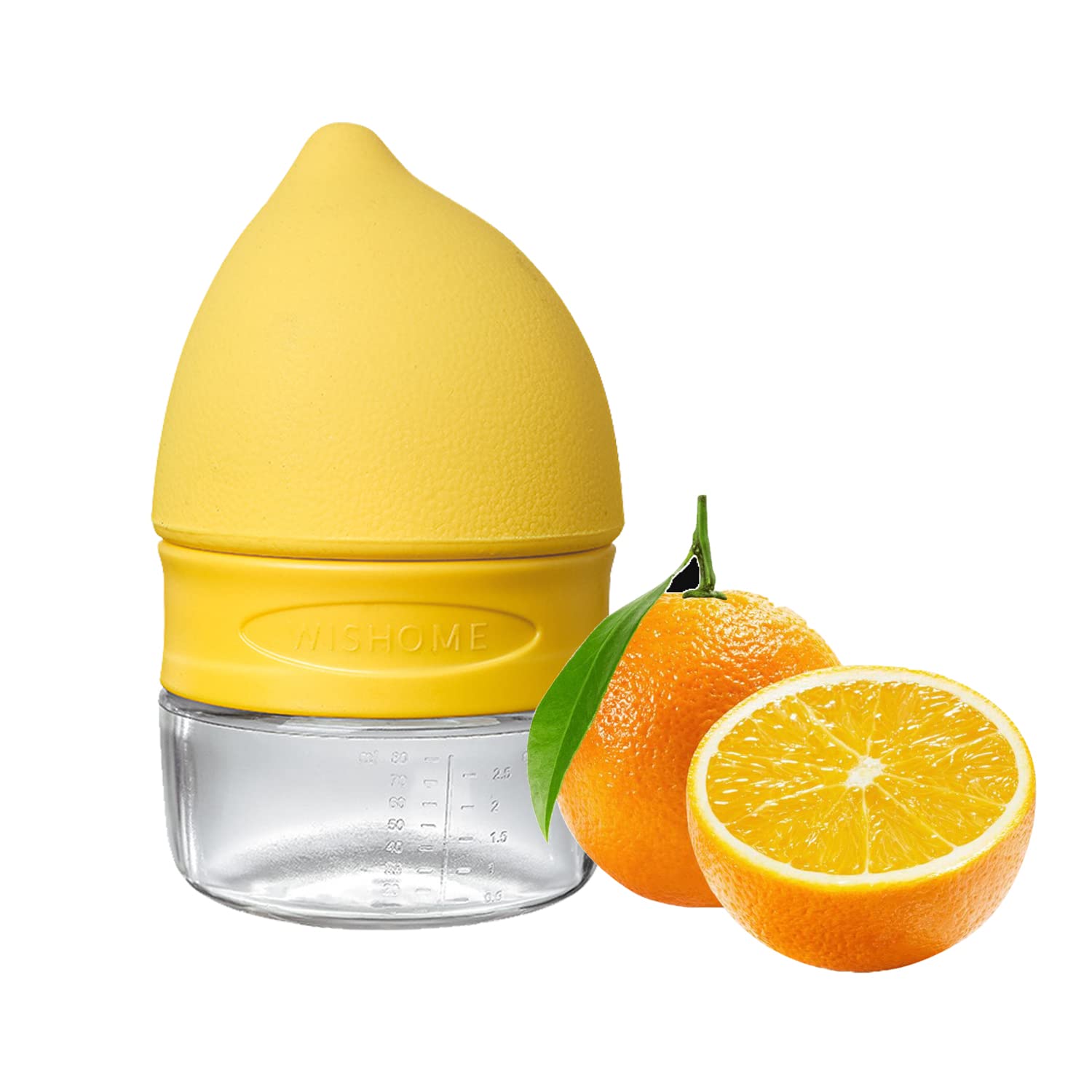 TENTA TENTA KITCHEN 3-in-1 Citrus Orange Juicer Lemon Manual Hand Squeezer with Built-in Measuring Cup Grater Multi-function Hand Juicer, 4.92 x 2.95 inch