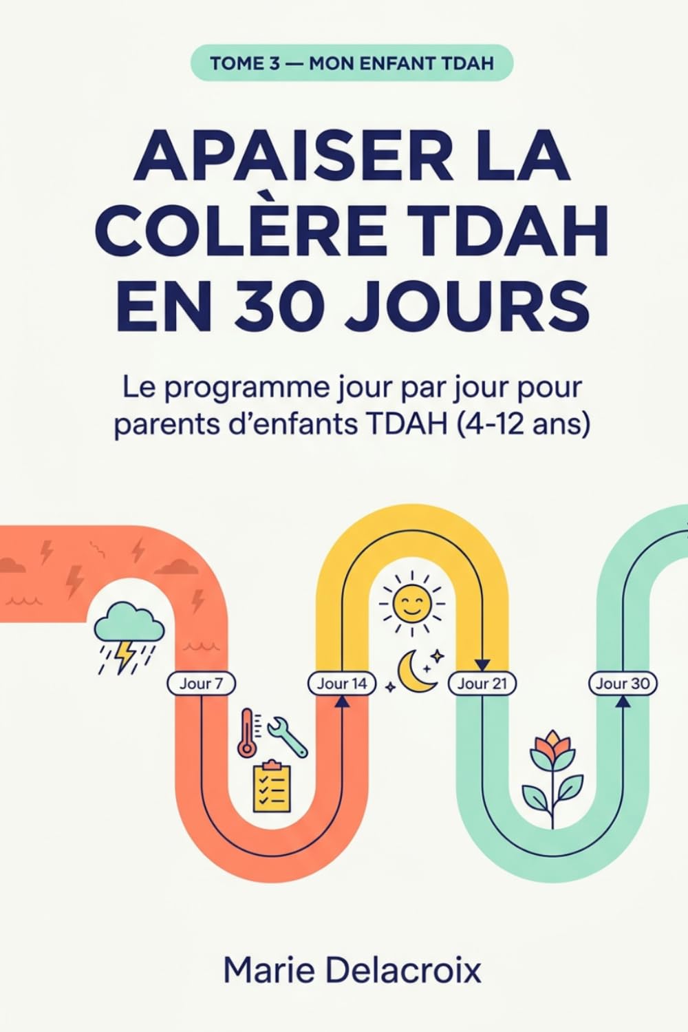 Apaiser la Colère TDAH en 30 Jours: Le programme jour par jour pour parents d'enfants TDAH (4-12 ans) (Mon Enfant TDAH)