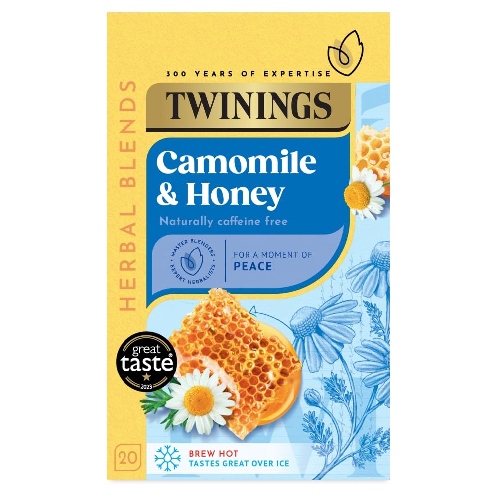 20 Single Tea Bags Camomile & Honey, 30g