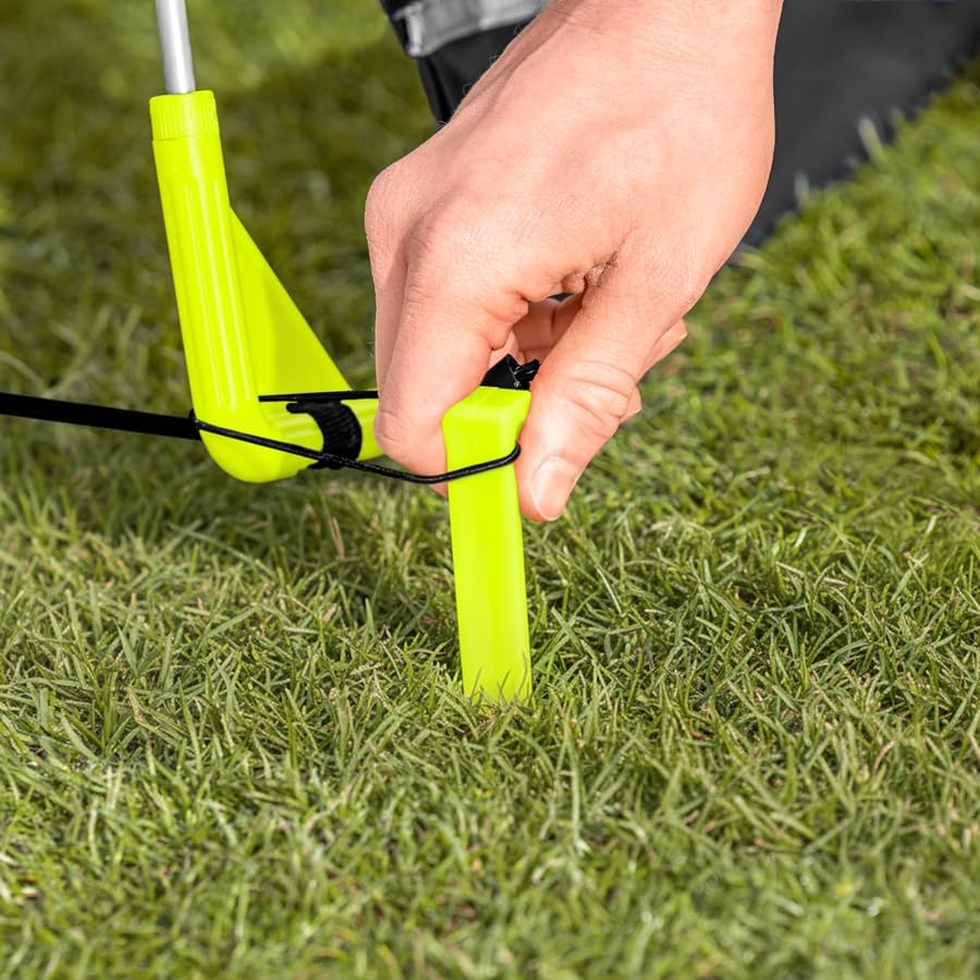 FORZA Pop-Up Driving Range Targets - Foldable Chipping Trainer with Reflective Strips, Pegs & Carry Bag - High Visibility Outdoor Golf Aid - Single or Pair - 2.5ft, 4ft or 6ft