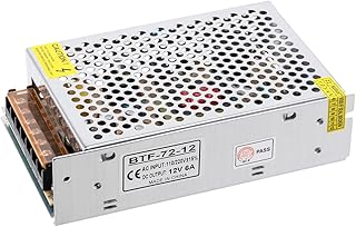 BTF-LIGHTING AC100-240V to DC12V10A Max120W Suit for DC12V 1A~10A Switching Power Supply Device Power Supply Adapter Converter for LED Strip Module,CCTV Camera,Security System,Radio,Cats
