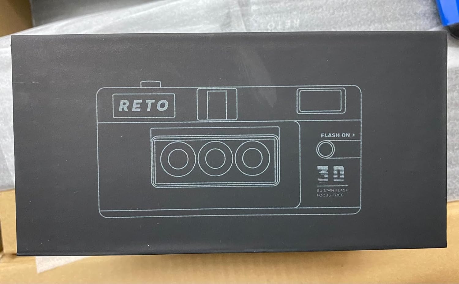 Reto3D 35mm Film Camera Retro Lenticular 3D Effect Dominican