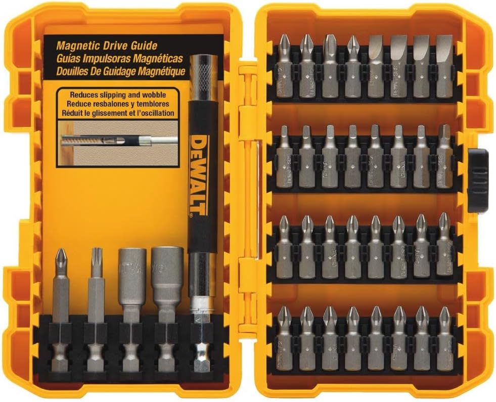 DEWALT Screwdriver Bit Set / Drill Bit Set, Flip Drive, 12Piece
