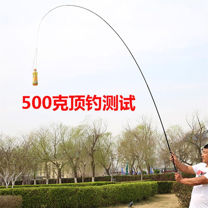 Canne à PêChe Tie de pêche à pêche Ultra-légère du matériau à Haut Carbone Canne A Peche Telescopique(5.4M-5.0M-4.5M)