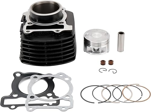 Artudatech Kit de juntas de pistón de cilindro de 2.283 in para Yamaha FZ16 Año de fabricación 2010 2011 2012 2013 2014 2015, para Yamaha FZ 2.0
