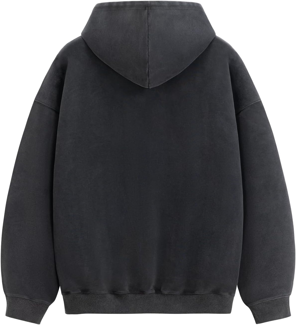 Aelfric Eden Washed Hoodie Oversized Vintage Hoodies Unisex Streetwear Solid Hooded Sweatshirt with Pocket - Image 6