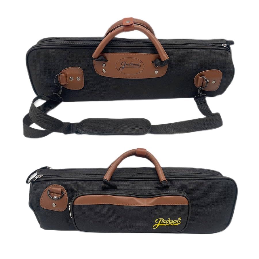 YoungMonic Professional Trumpet Big Case Waterproof Oxford Cloth Soft Carring Box Black