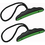 Occult Kayak Handles - Green (2 Pack) - Heavy Duty - Sleek T-Handle Design - Heavy Duty Bungee - Easy 3-Step Installation and Ergonomic Comfort - Kayak and Boating Accessories