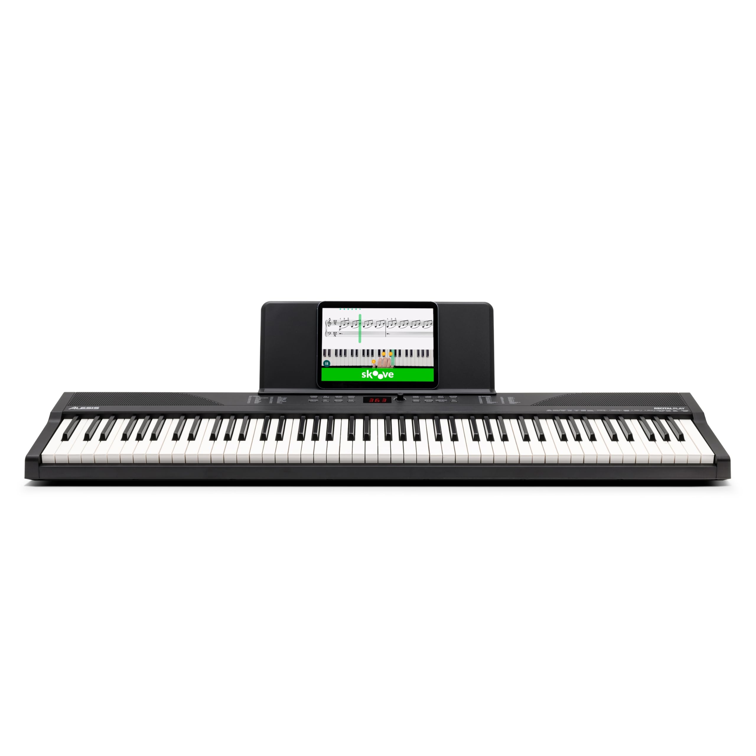 Alesis Piano Numérique 88 Touches avec 480 Sons, Haut-Parleurs, MIDI USB, Sac de Transport, Support, Casque, Pédale et Leçons pour Débutants