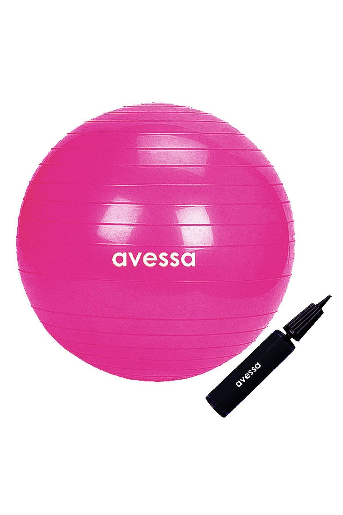 Avessa 55 cm Pompalı Pilates Topu
