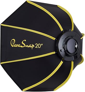 توهج ParaSnap PS-B20K 20 "صندوق ناعم مثمن ل Flashpoint XPLOR 300 Pro و Godox ML60 Light