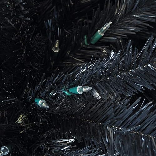 Miniatura 3 de Árbol de Navidad abeto Douglas negro con luces LED blancas (6.5 pies) HOLIDAY TREE