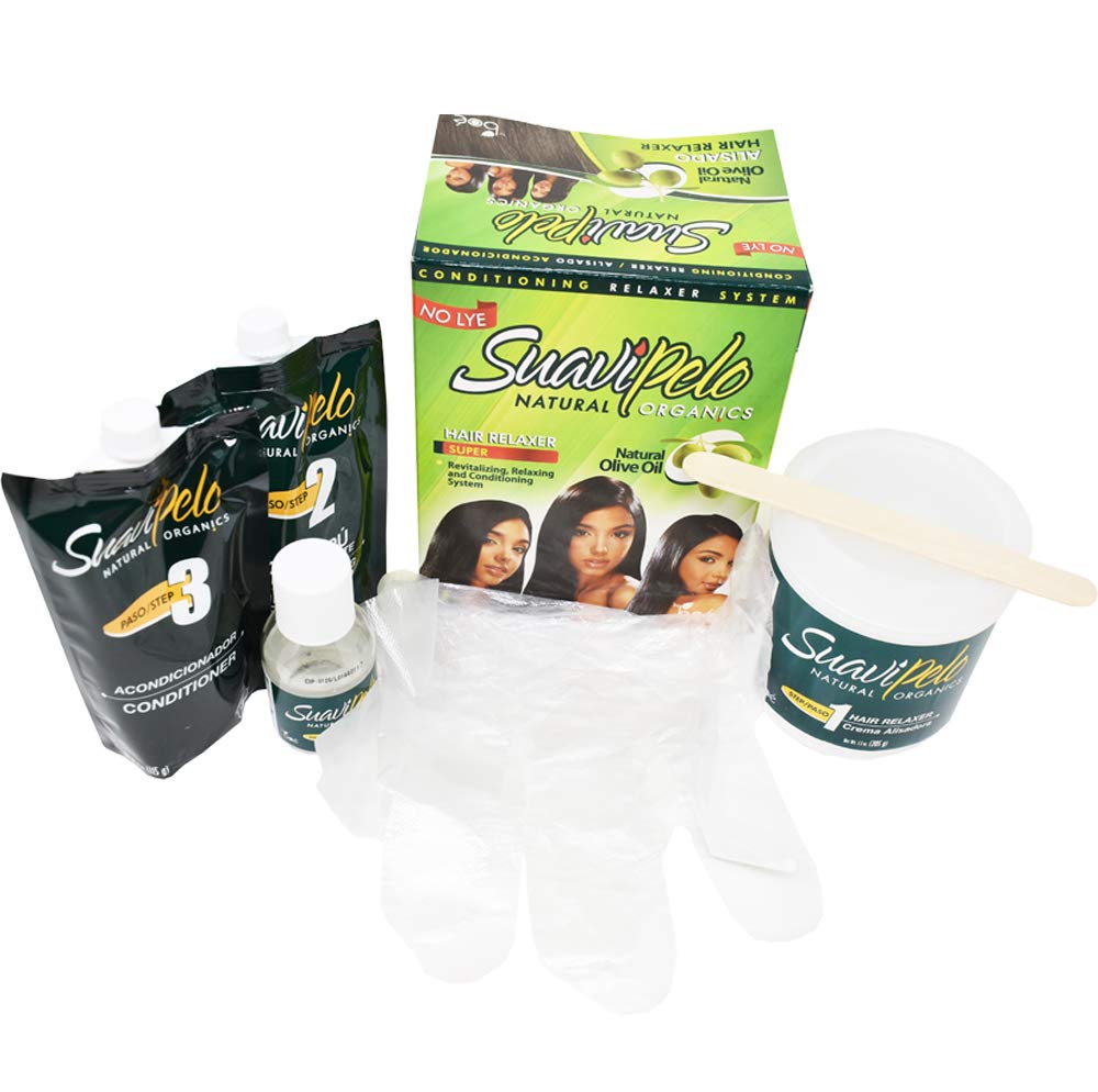 Amazon.com: BOE suavipelo Organics Kit de tumbona de pelo natural una  aplicación hecho natural con aceite de oliva : Belleza y Cuidado Personal