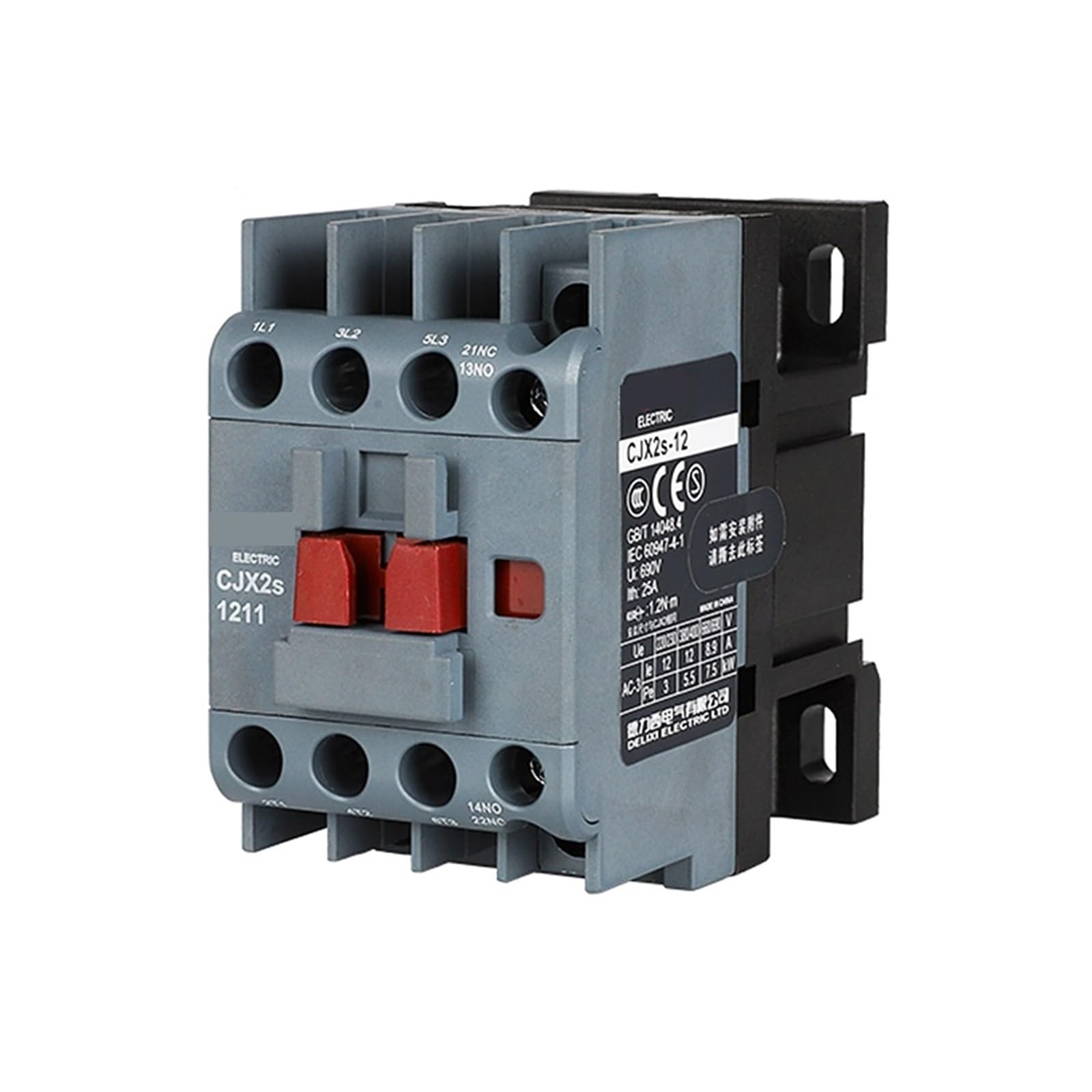 Contacteur CA CJX2s haute endurance avec son couvercle PC robuste - 2