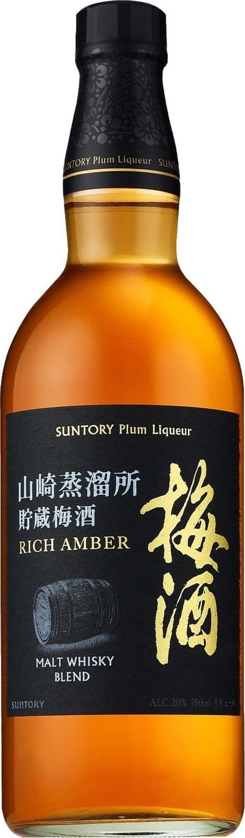 Amazon.co.jp: 山崎蒸溜所貯蔵梅酒リッチアンバー 750ml サントリー