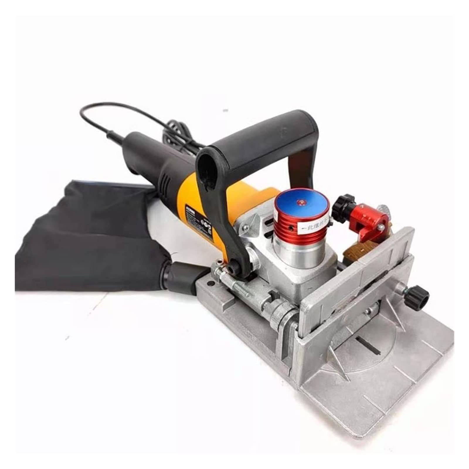 Máquina Ensambladora De Galletas, Ranuradora De Madera De 750 W Para Empalme De Madera Invisible Sin Perforaciones Y Unión De Paneles, Ángulo Ajustable Para Trabajos De Carpintería De Precisión.