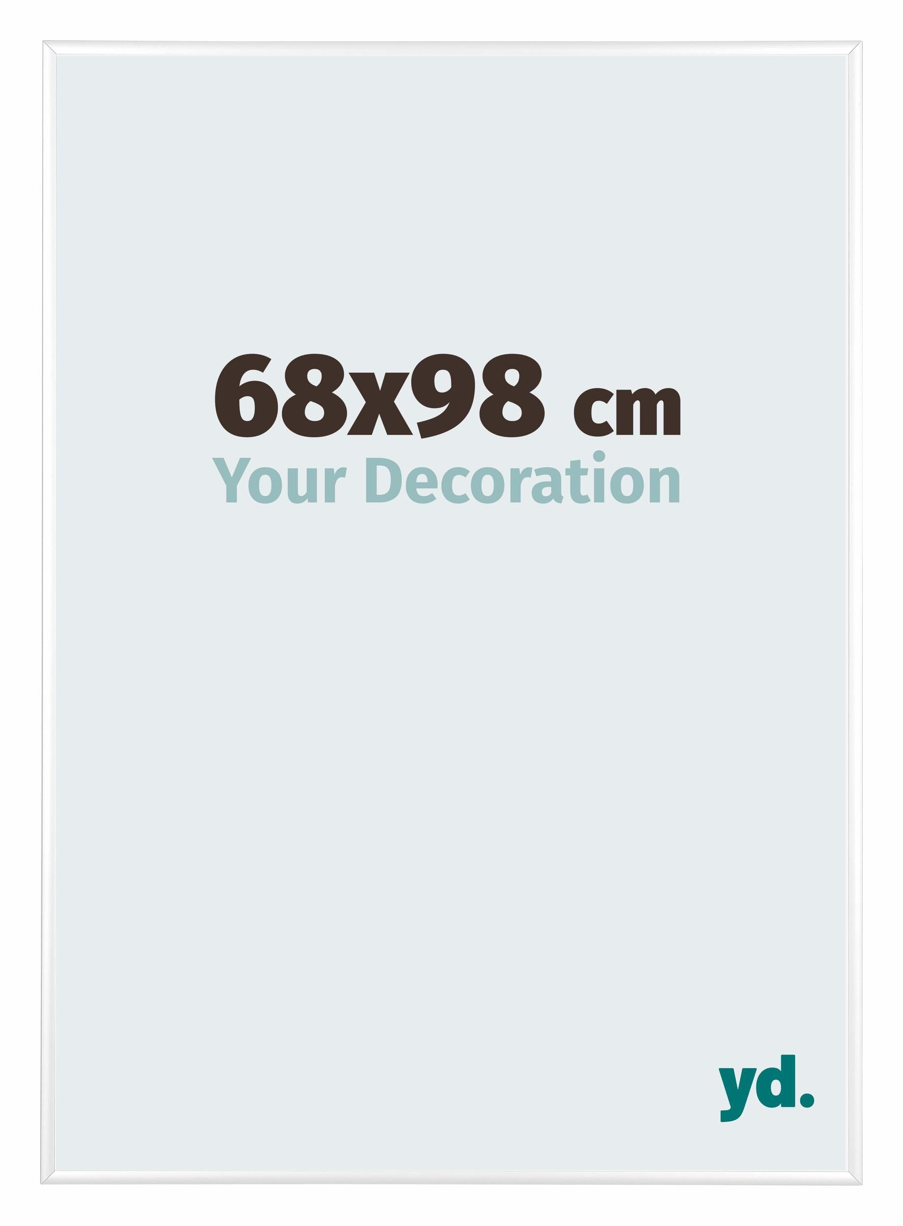 Your Decoration - Puzzle frame 68x98 - White High Gloss - Puzzle frame 1500-2000 Pieces - Aluminium Photoframe - Kent — image 1