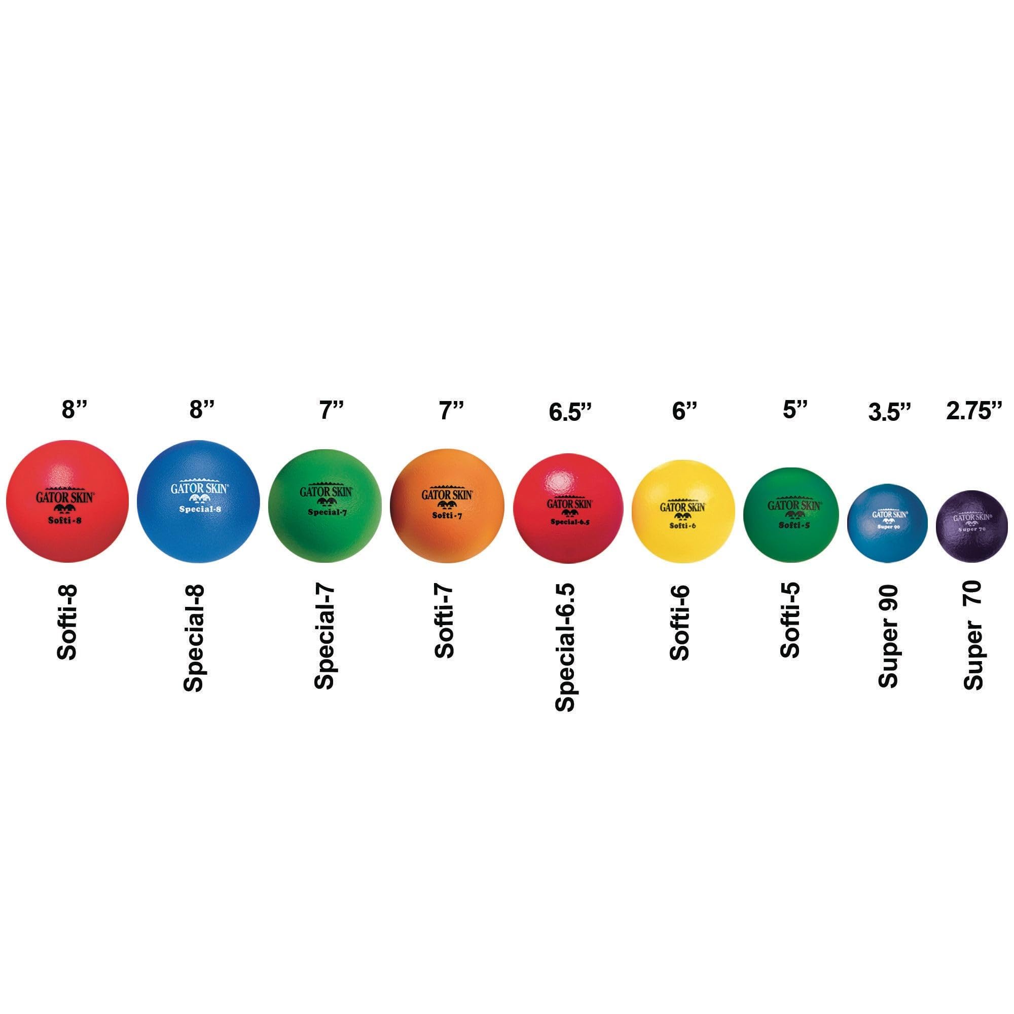 S&S Worldwide Gator Skin Super 70 Ball, 2-3/4" (Set of 6) - Image 5