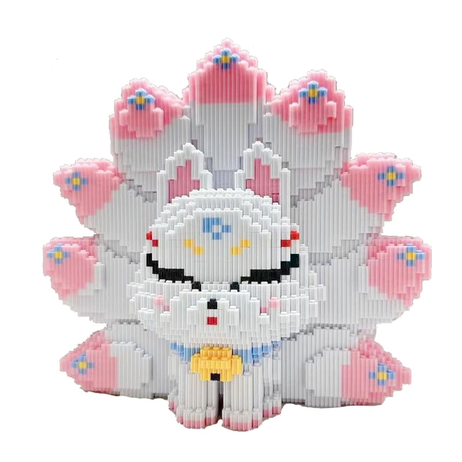 Amazon.co.jp: 九尾キツネ 動物 ミニチュア ビルディングブロック
