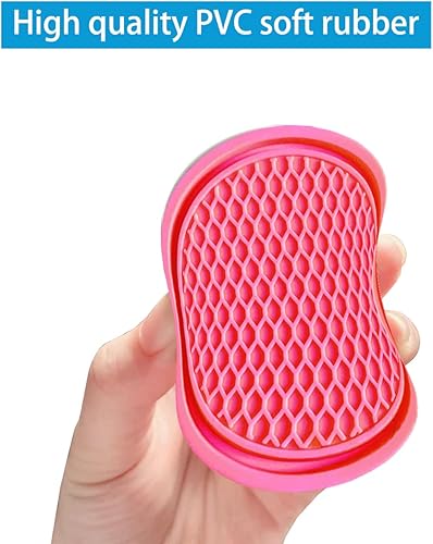 Miniatura 5 de zipelo Paquete de 4 posavasos para automóvil, 2.75 pulgadas, universales, antideslizantes, impermeables, para insertar tazas, tapete de silicona