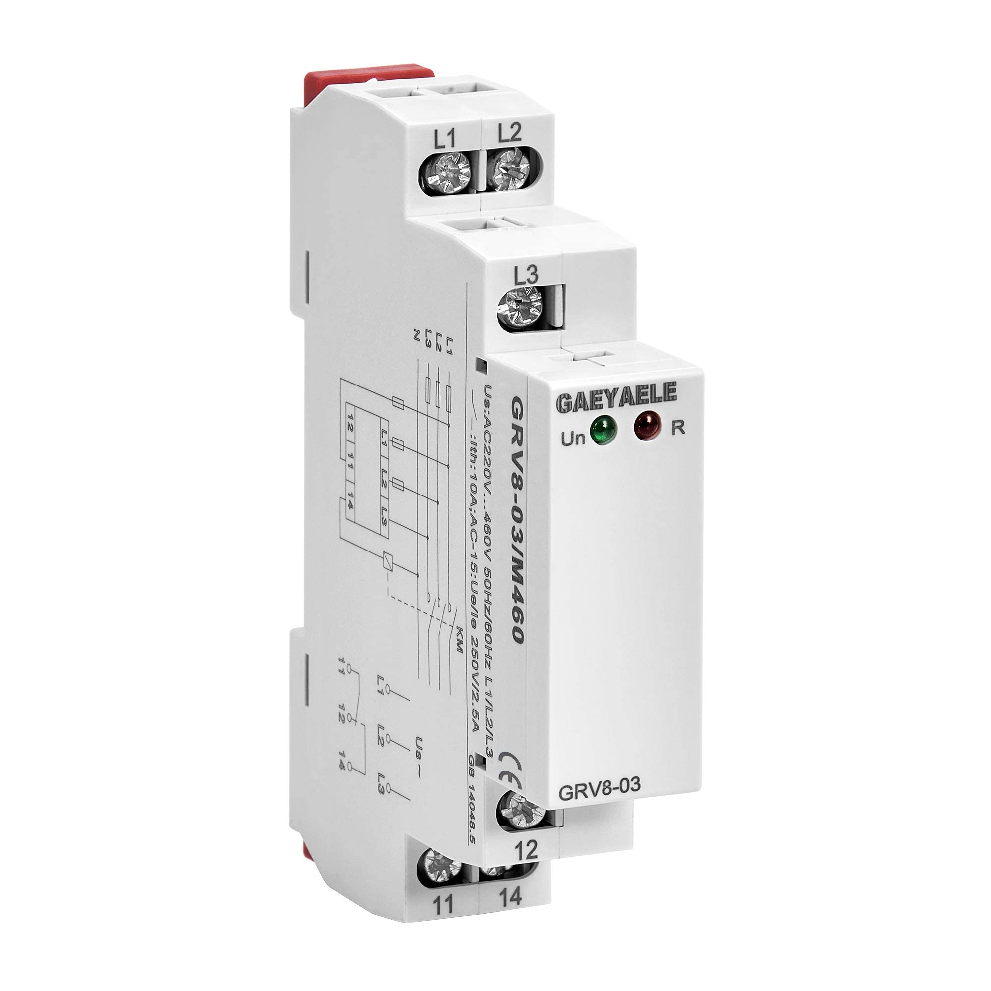 Snapklik.com : GAEYAELE Voltage Monitoring Relay Phase Sequence And ...