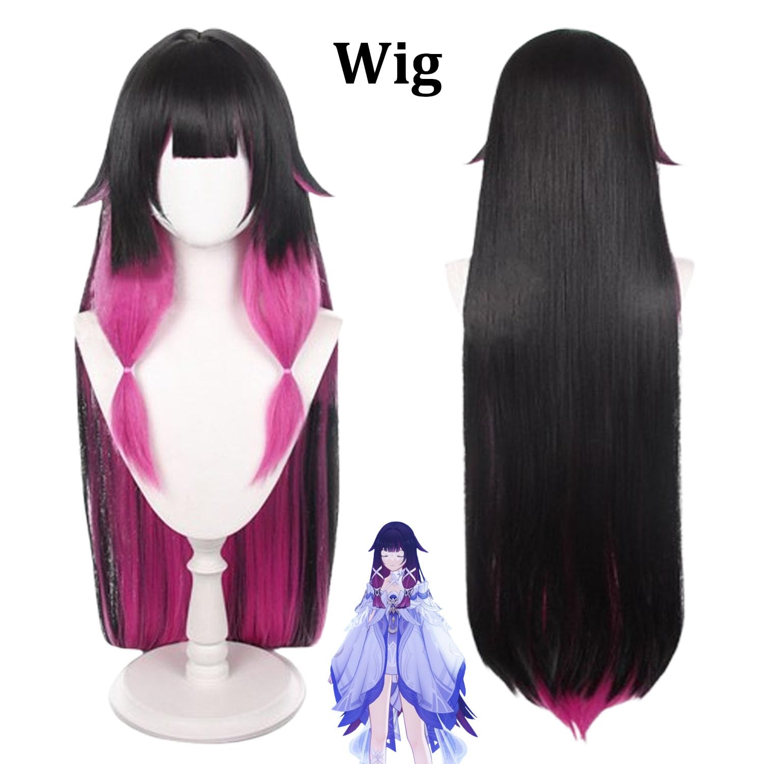 Personaggio del Gioco Columbina Cosplay Costume Vestito Gioco di Ruolo Uniforme Set Completo Halloween Carnevale Festa Dress Up Suit con Parrucca Copricapo per Donne