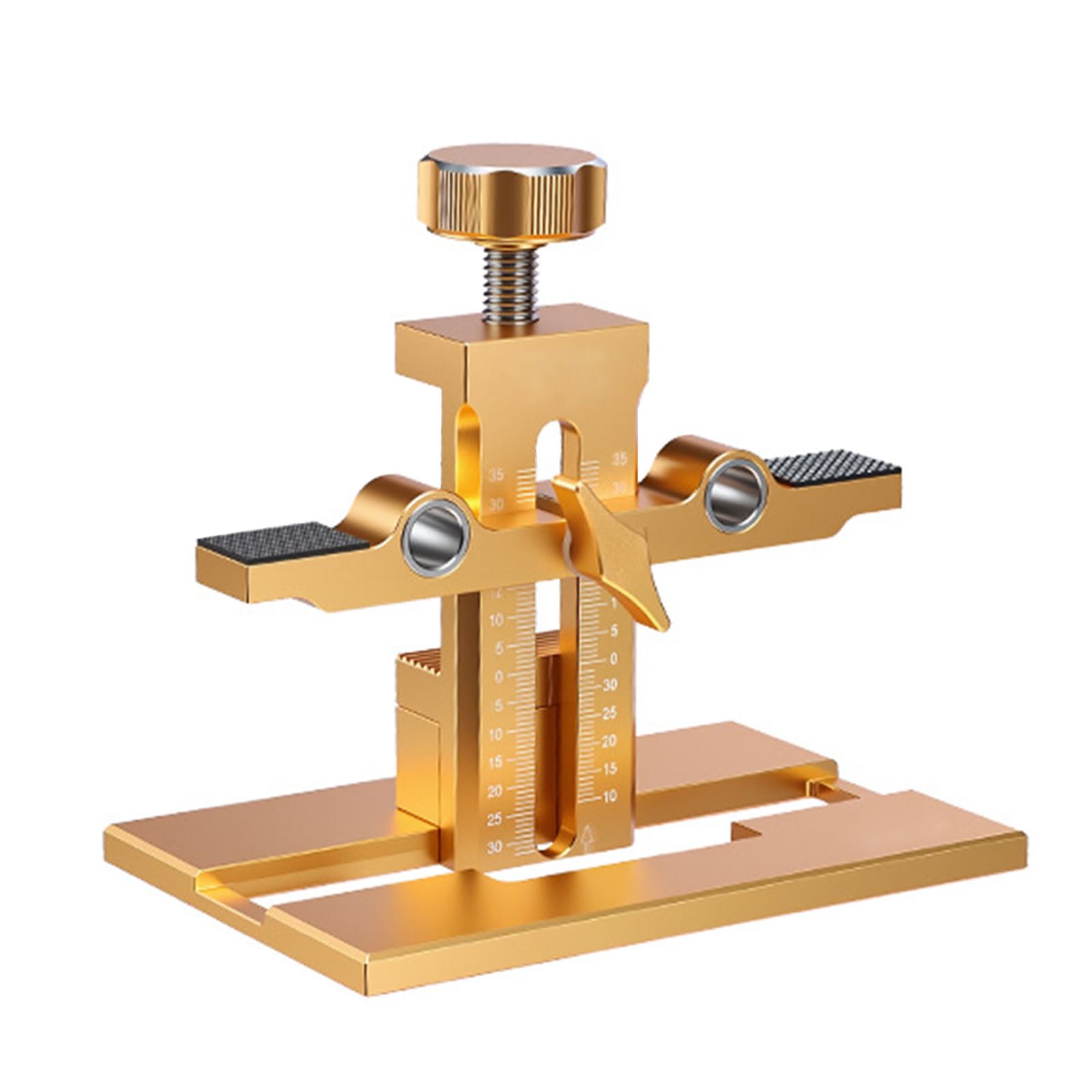 Aluminum Alloy Cabinet Door Installer Tool for Accurate Hinge Placement Quick Alignment Ensures Symmetrical Installation Adjustable Cabinet Joint Guide