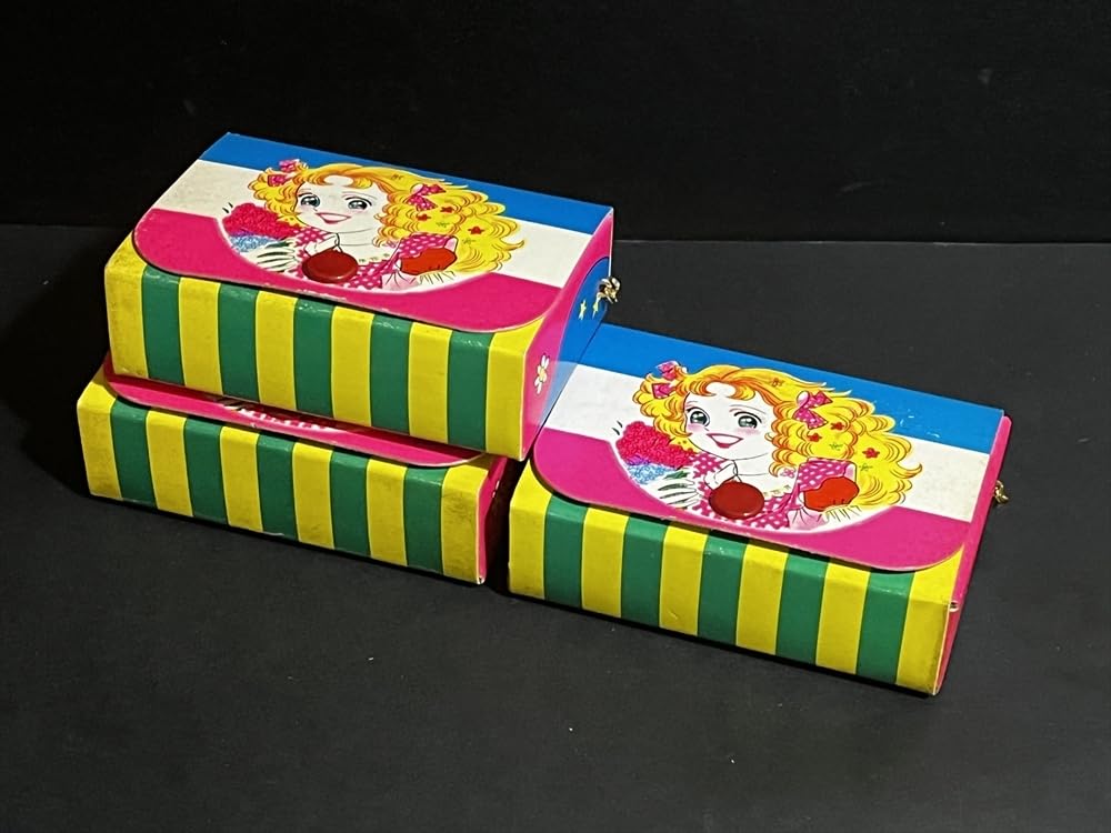 Amazon.co.jp: 昭和 レトロ 女の子 ひみつばこ 3点 倉庫品 雑貨