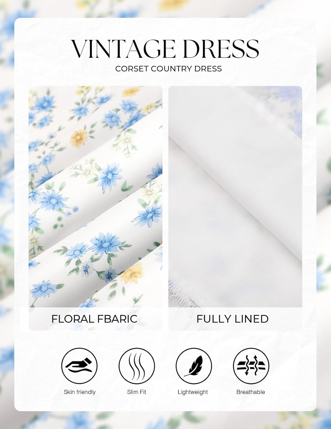 Belle Poque Floral Dress for Women 2026 Summer Sleeveless Flowy Ruffle Midi Dresses Elegant Wedding Guest Cocktail Dress