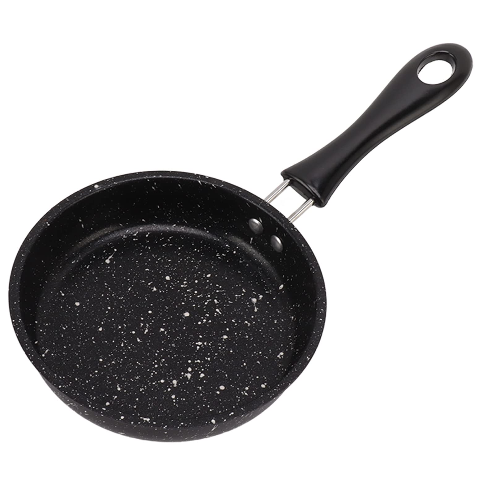 Stainless Steel Frying Pan Ergonomic Handle Quick Uniform Conduction Nonstick Bacon Steak Onion Egg Frying Pan 4 7