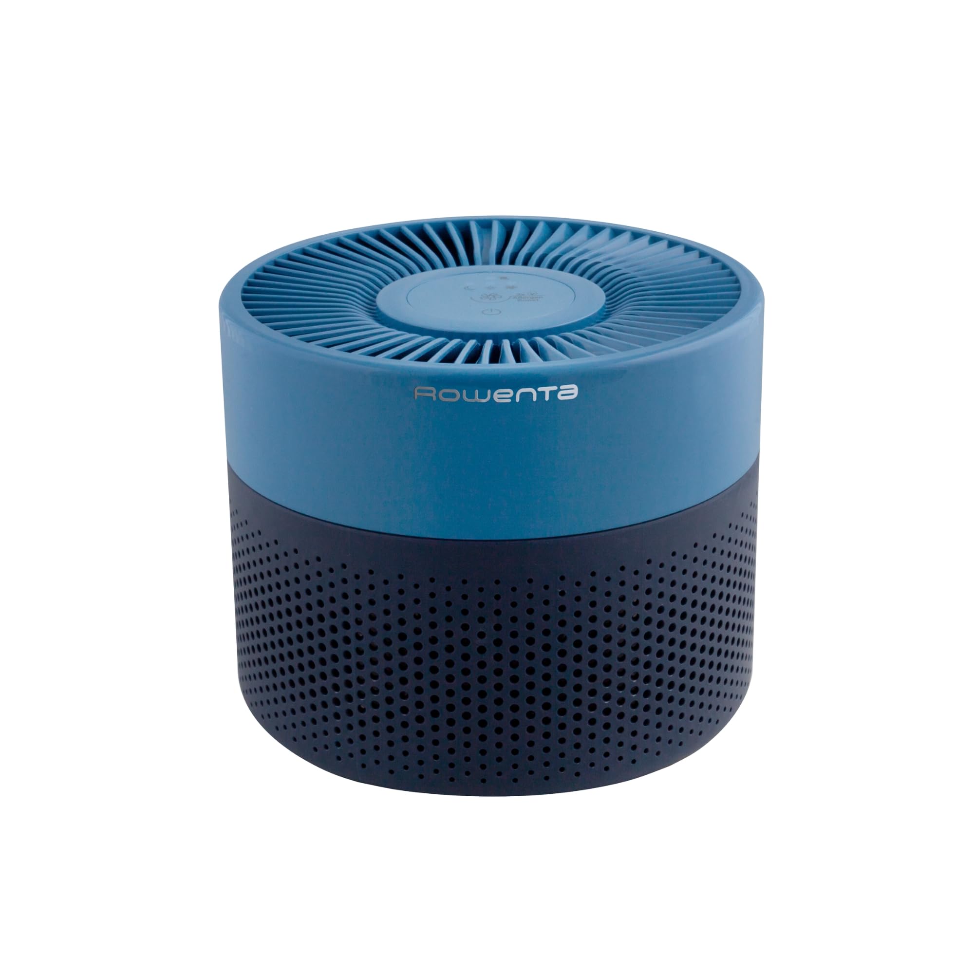 Rowenta Pure Air Mini, Purificatore d'aria, Filtro HEPA, Soggiorni fino a 22 m², 85 m³/h, Molto silenzioso, Riduce i cattivi odori, Motore Effitech, Blu, PU1522F0 | Molto silenzioso, riduce i cattivi odori, Antracite, controlli semplici e intuitivi, color