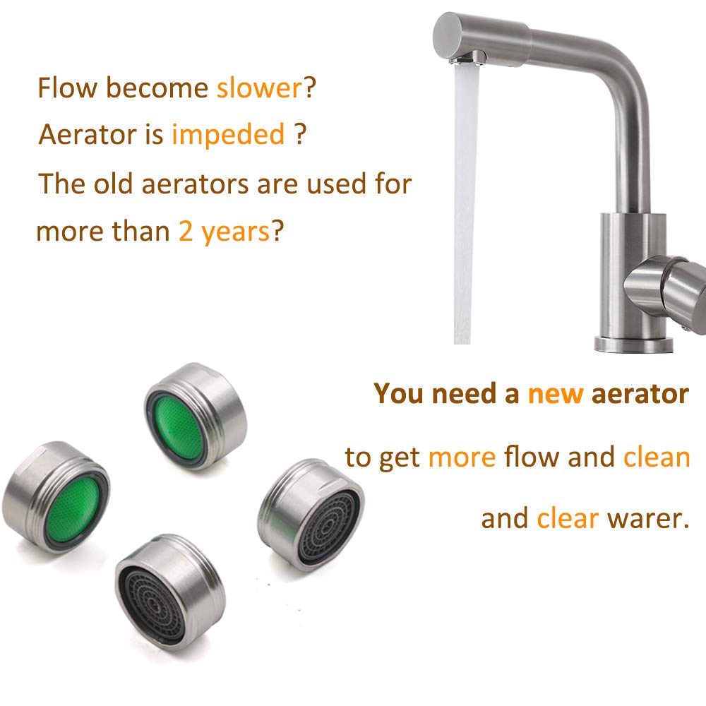 Gebildet 20 sztuk Aeratorzy Bateria Bateria Aeratorki Oszczędzająca Wodę kran Część Zamienna M24