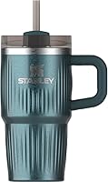 Vista 325 de STANLEY Quencher H2.0 Vaso Térmico con asa y pajilla, 64 onzas, tapa Flowstate de 3 posiciones, gran capacidad para viajes y deportes, vaso de acero