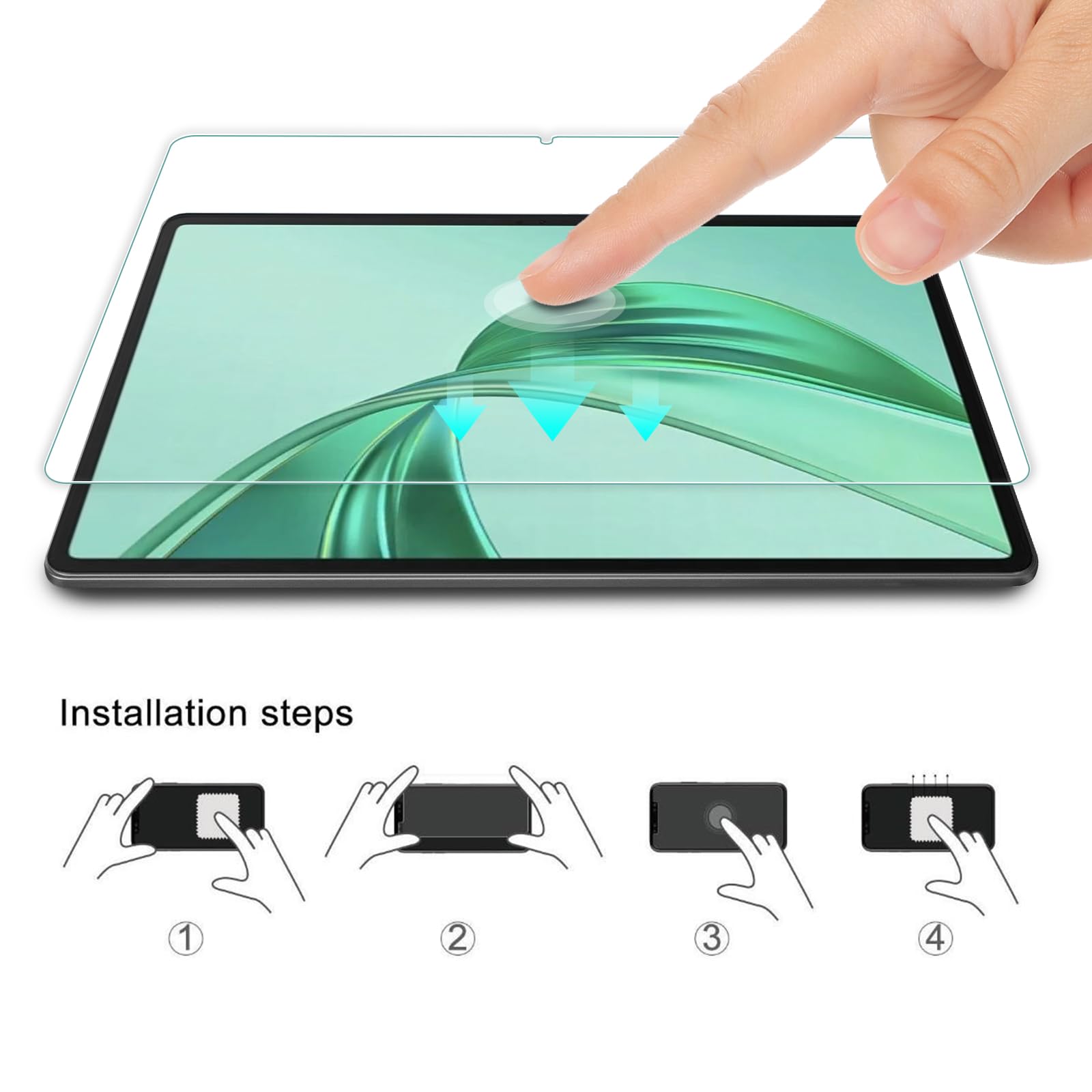 Verre Trempe pour Honor X8 6.7 TFY-LX1, TFY-LX2, TFY-LX3 [Pack 2] Film Vitre Protection Ecran -Yuan Yuan - Téléphonie