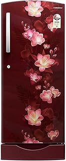 Lloyd 225 L 2 Star Direct Cool Single Door Refrigerator (GLDC242SGWS2PB, Gardenia Wine, With Base Stand)