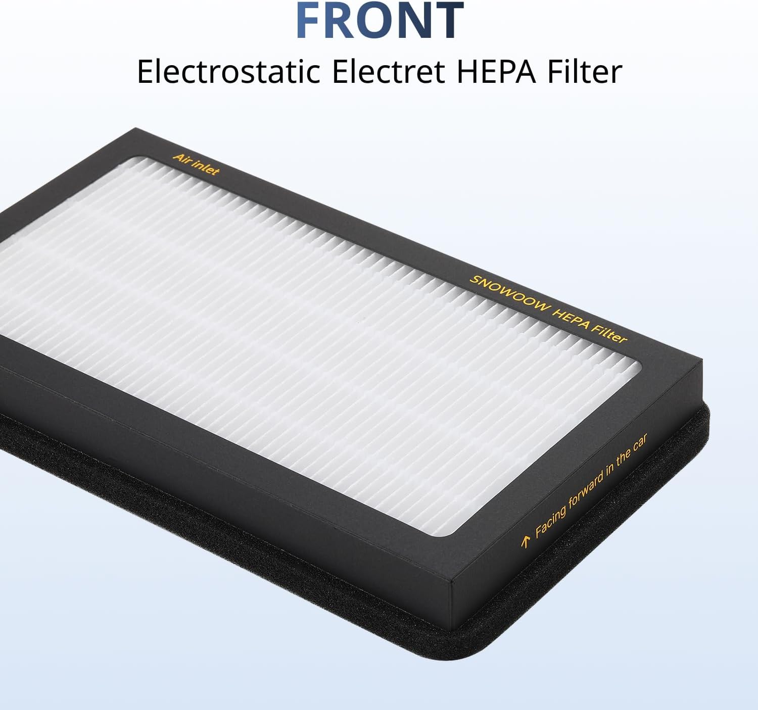 Tesla Model 3/Y HEPA Cabin Air Filter 4 Pack - PM2.5 Activated Carbon Replacement for Model 3 Model Y (2016-2025) H13 True HEPA