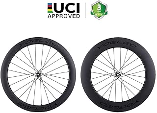 YOELEO クリンチャー/チューブレス カーボンホイール C60/88 ディスクブレーキ専用（制動軌道無）(SL) 採用NOVATEC(ノバテック) D411SB-CL/D412SB-CL ストレートプルハブ SHIMANO(シマノ)用 Sapim スポーク(CX-RAY)用 前後セット