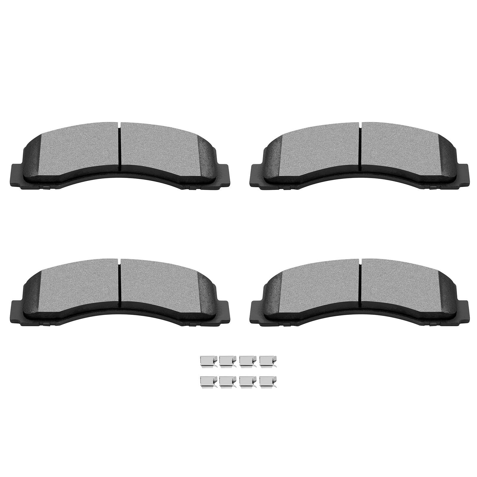 SCITOO D1414 Semi-Metal Brake Pads Kits Front Replacement For Ford For Expedition 2010-2019,For Ford For F-150 2010-2019,For Lincoln Navigator 2010-2018